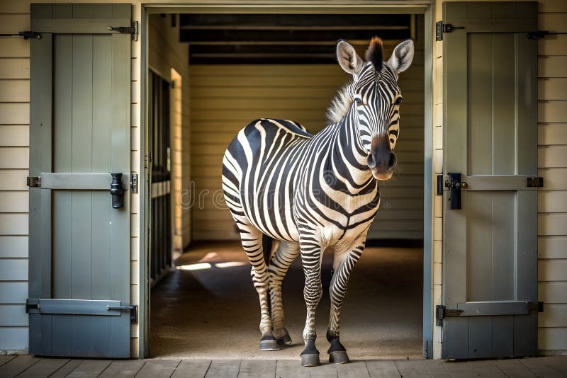 Burchells zebra går i rum vektor illustrationer