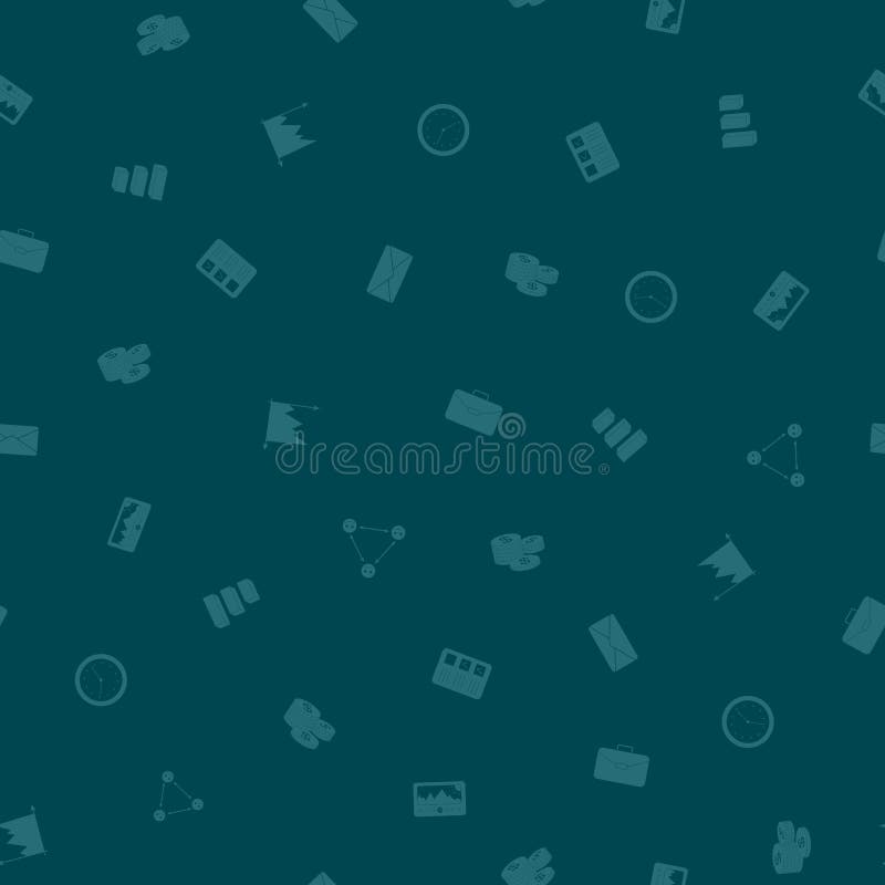 Bureau Bedrijfs Naadloze Patroonachtergrond vector illustratie Bureau Bedrijfs Naadloze Patroonachtergrond vector illustratie