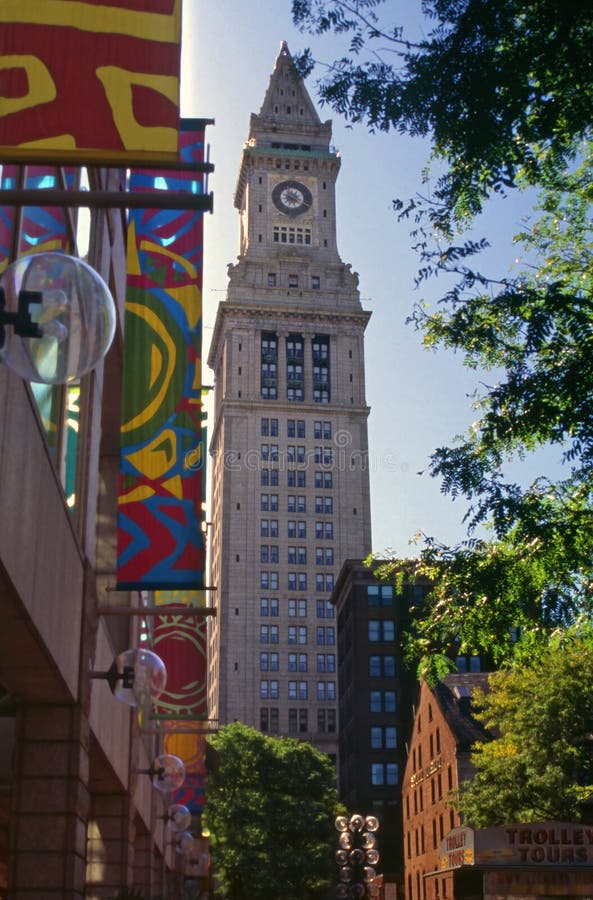 Bureau de douane, Boston, le Massachusetts image libre de droits Bureau de douane, Boston, le Massachusetts image libre de droits