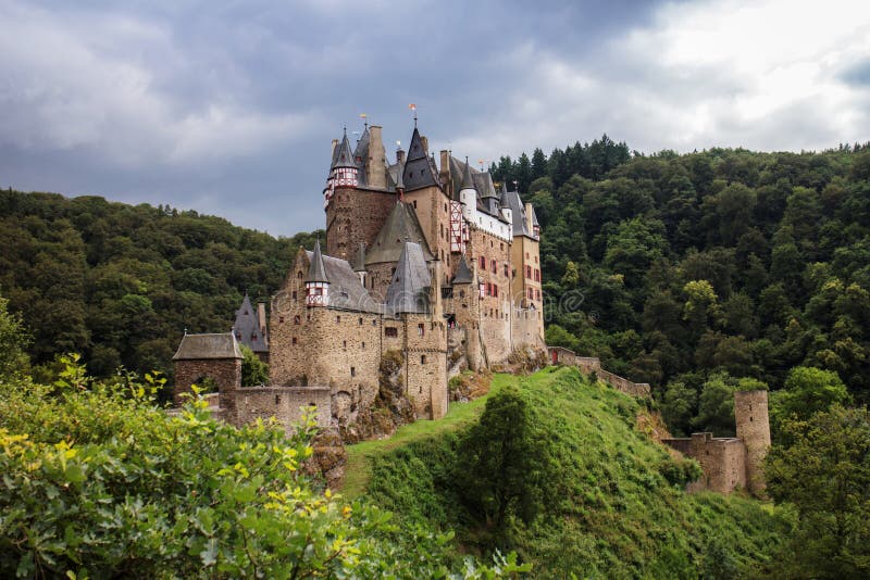 Burg Eltz castle in the forest, Germany. Burg Eltz castle in the forest, Germany