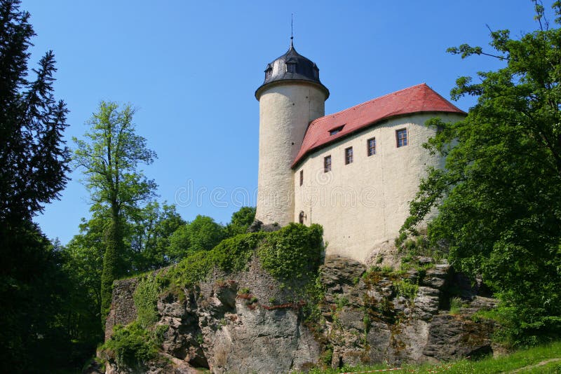 Burg Rabenstein in Chemnitz, smallest medieval castle in Saxony, Germany. Burg Rabenstein in Chemnitz, smallest medieval castle in Saxony, Germany