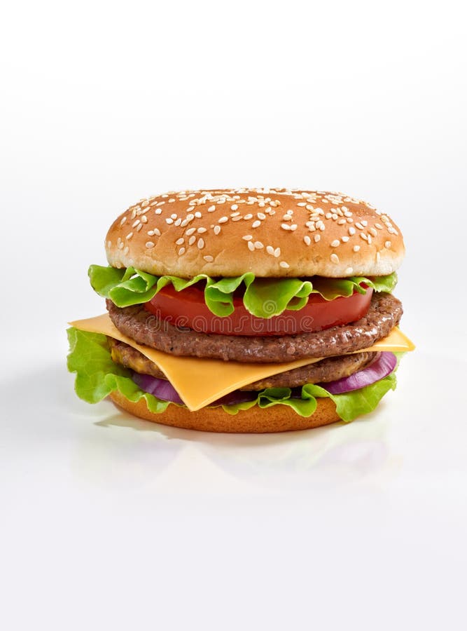 Burger στοκ εικόνα Burger στοκ εικόνα