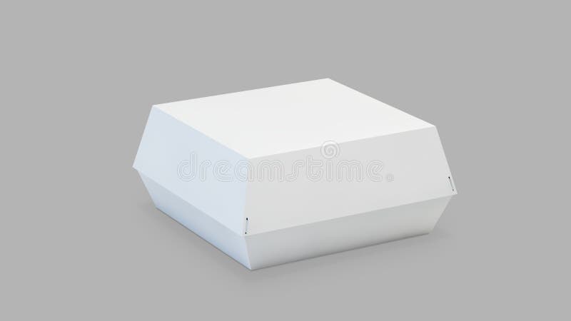 Download Burger Box Packaging Mockup Stock Illustration Illustration Of Hamburger Burger 138425848