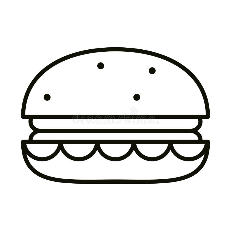 Burger grill icon stock vector. Illustration of grill 270700022