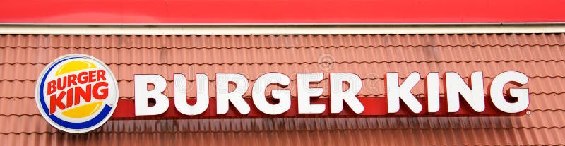 Burger King royalty free stock photography