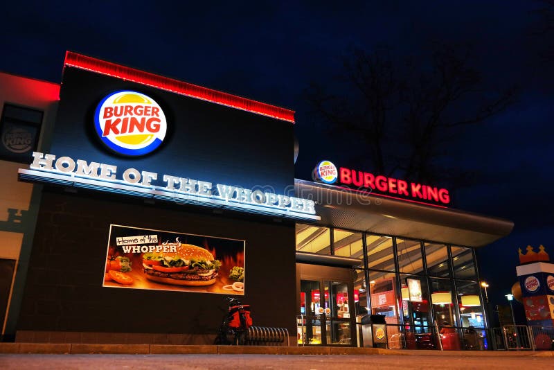 Burger King στοκ εικόνες