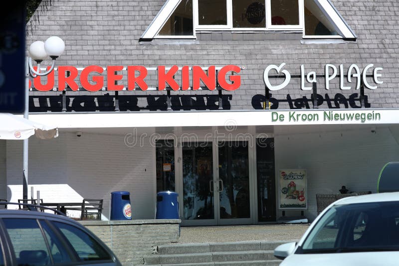 Burger King Restaurant in Netherlands Editorial Photography Image of
