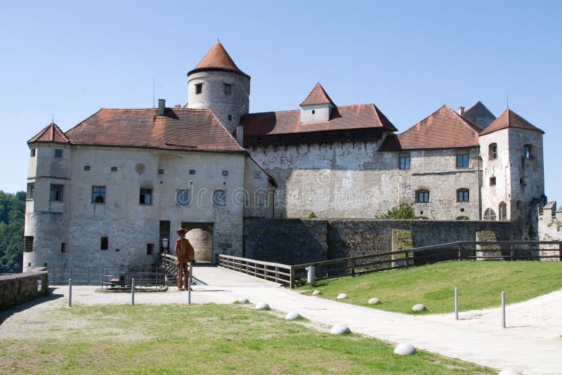 Burghausen stock photo