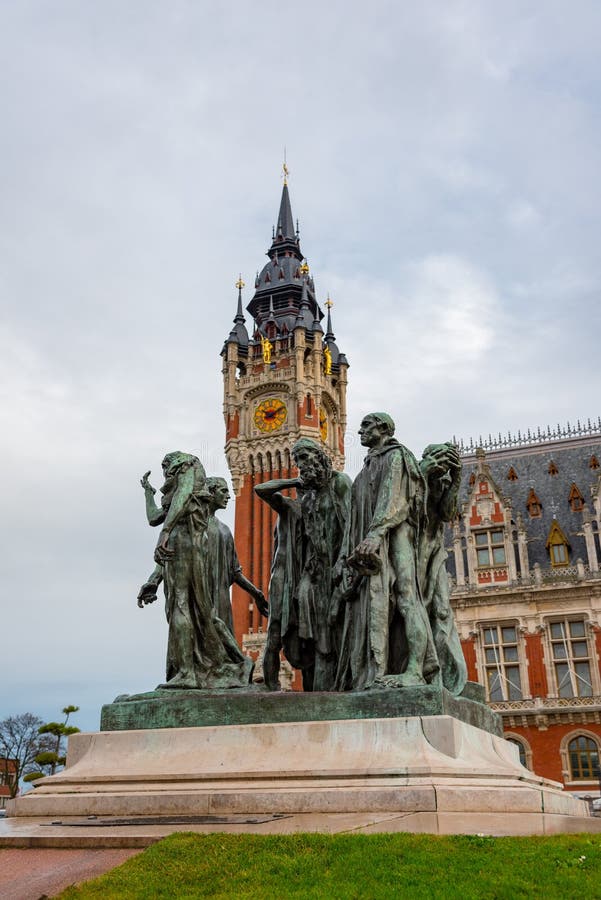 The Burghers of Calais (Les Bourgeois De Calais) Stock Photo - Image of ...