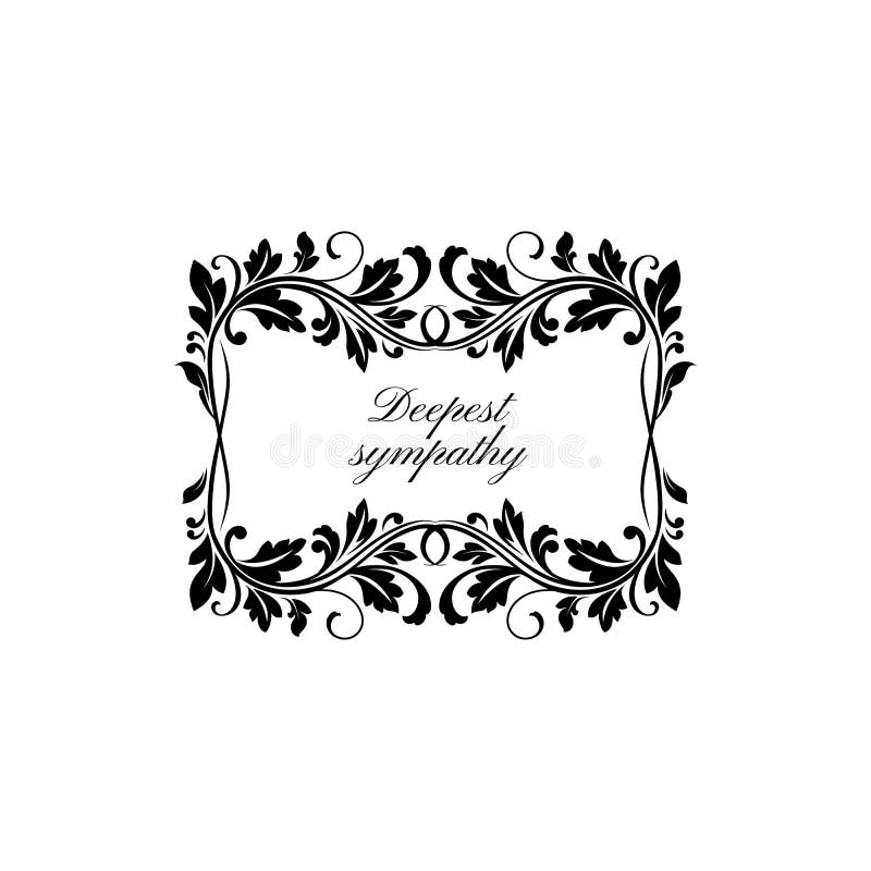 RIP Lettering on Gravestone in Ornamental Frame Stock Vector - Illustration  of black, memorial: 213607309