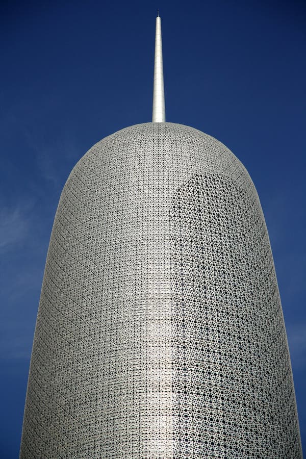 Burj Katar w Doha zdjęcie stock Burj Katar w Doha zdjęcie stock