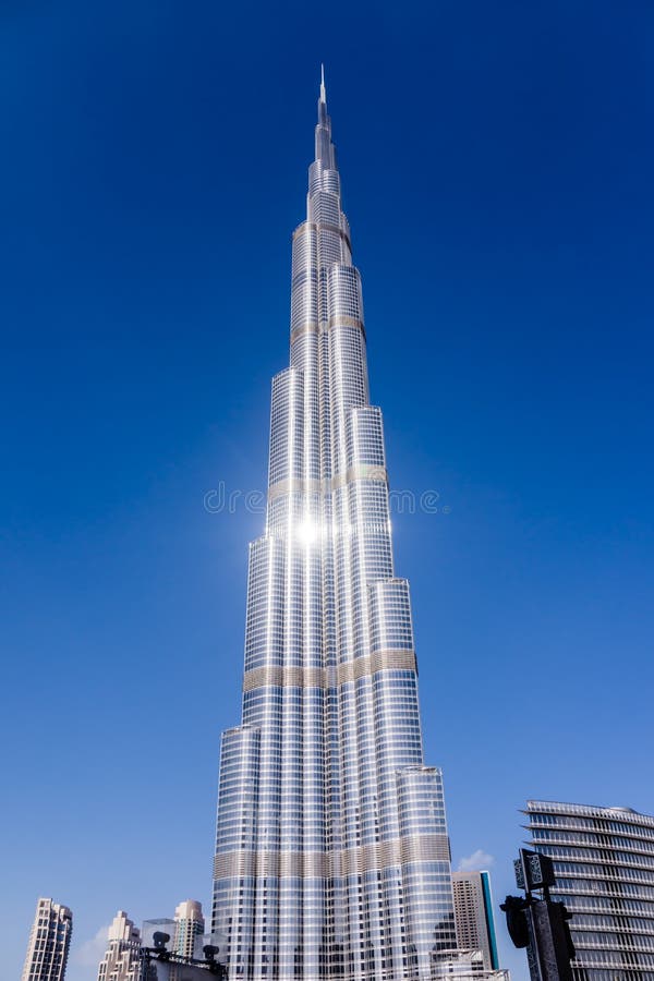 Burj Khalifa editorial photo. Image of glass, commercial 29078176