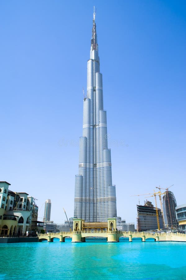 Dubai, Emirati Arabi Uniti di novembre 29, 2009 L'apertura del Burj Khalifa i mondi più alta costruzione realizzata dall'uomo.