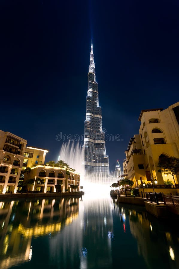 Burj Khalifa, Dubai imagem de stock
