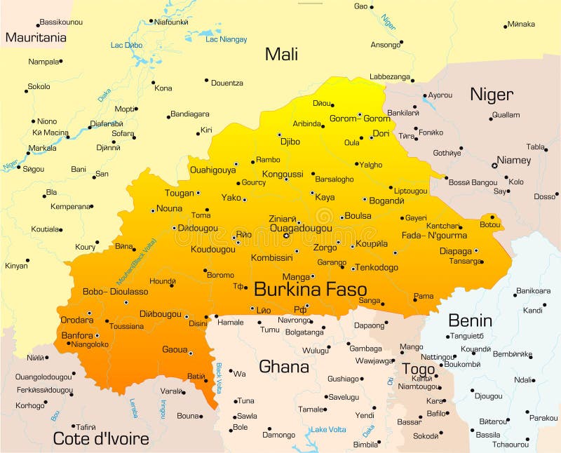 Burkina Faso απεικόνιση αποθεμάτων