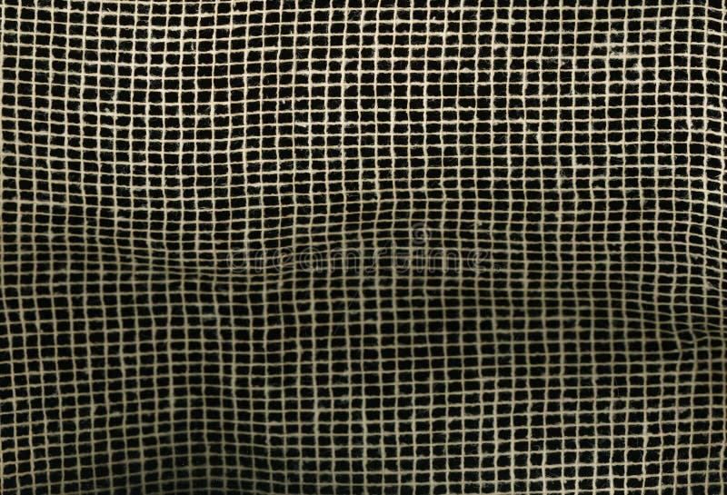 Textureof fabric Burlap Canvas Natural Brown mesh on black background. macro texture pattern background. royalty free stock photography Textureof fabric Burlap Canvas Natural Brown mesh on black background. macro texture pattern background. royalty free stock photography