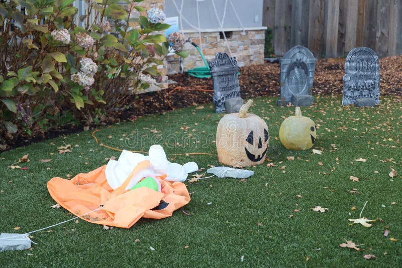 Halloween Decorations on Streets Editorial Image Image of witch