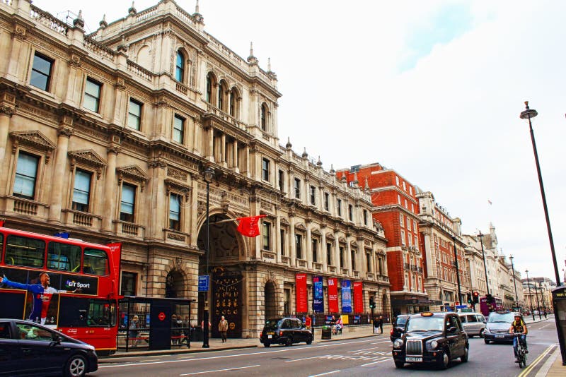 Burlington House Piccadilly Mayfair London UK Editorial Image - Image ...