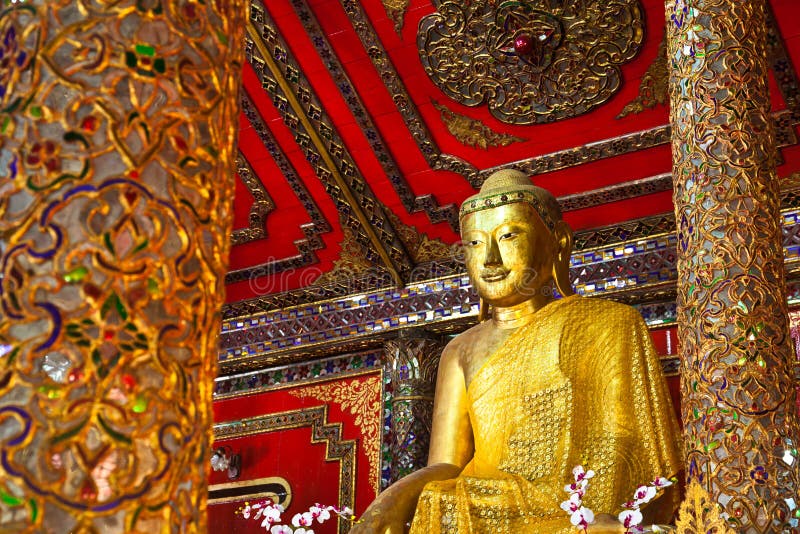 A Burmese Buddha Statue Picture. Image 20398897