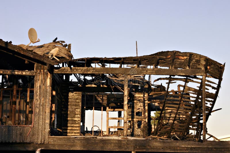Burn down house stock image. Image of desert, canada 16036849