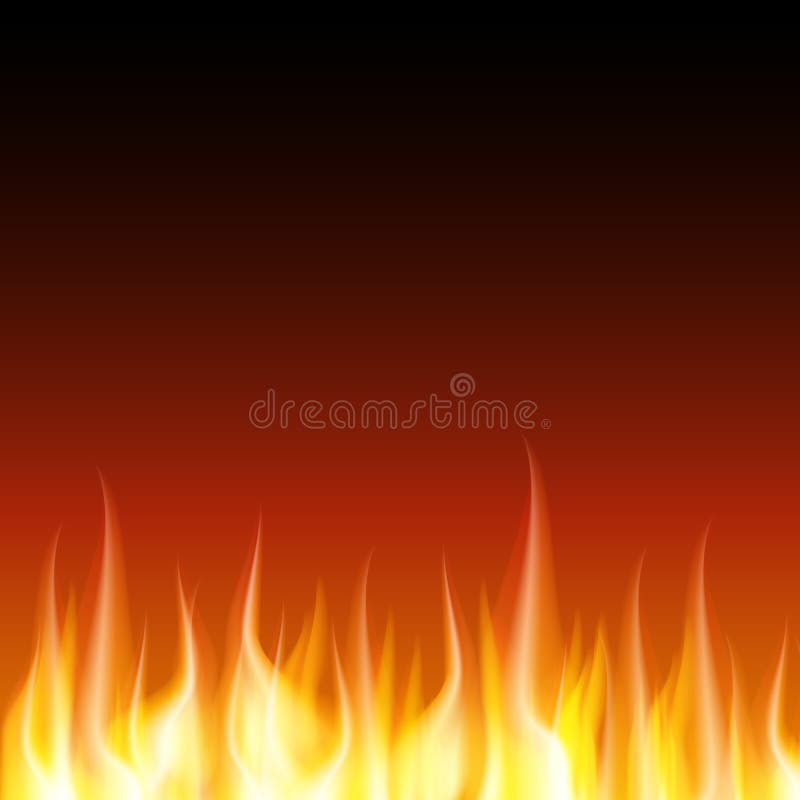 Burn flame fire vector background stock illustration Burn flame fire vector background stock illustration