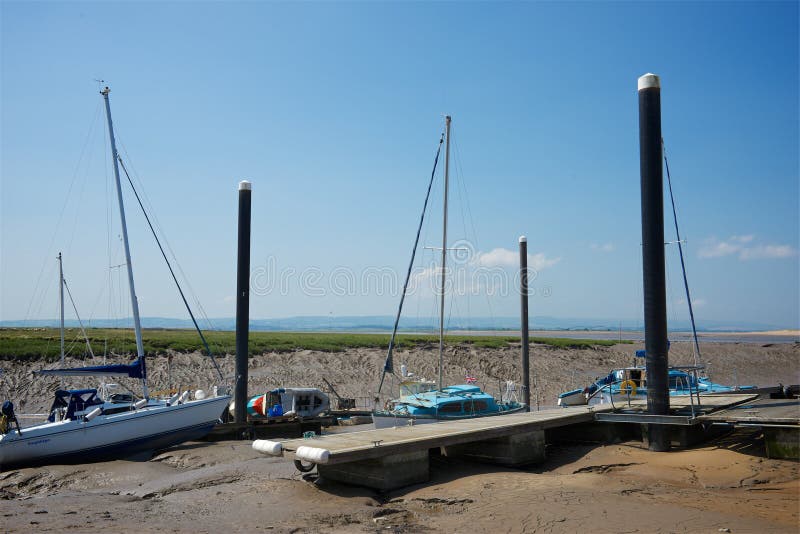 Burnham-su-mare, Somerset, Regno Unito immagine stock Burnham-su-mare, Somerset, Regno Unito immagine stock