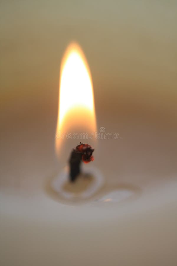 Burning candle stock image. Image of decoration, enlighten 11303907