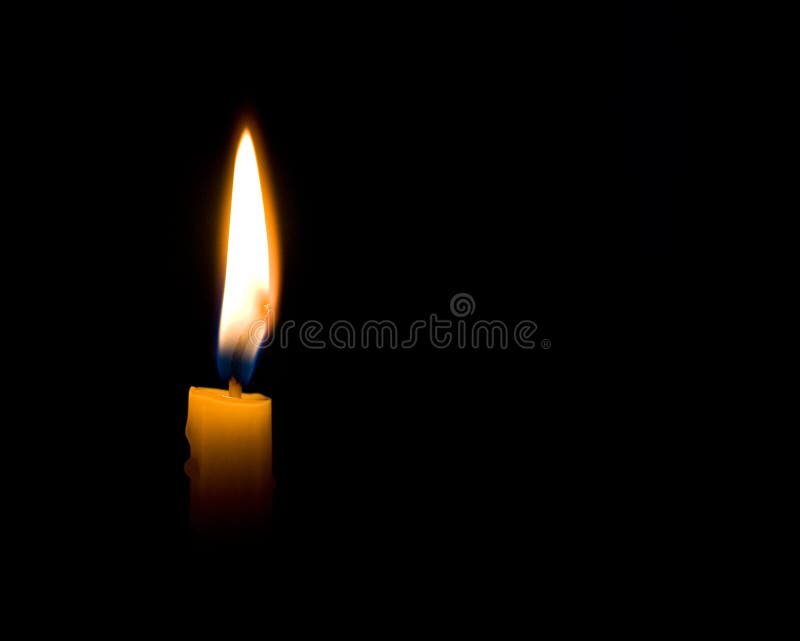 Burning candle royalty free stock image
