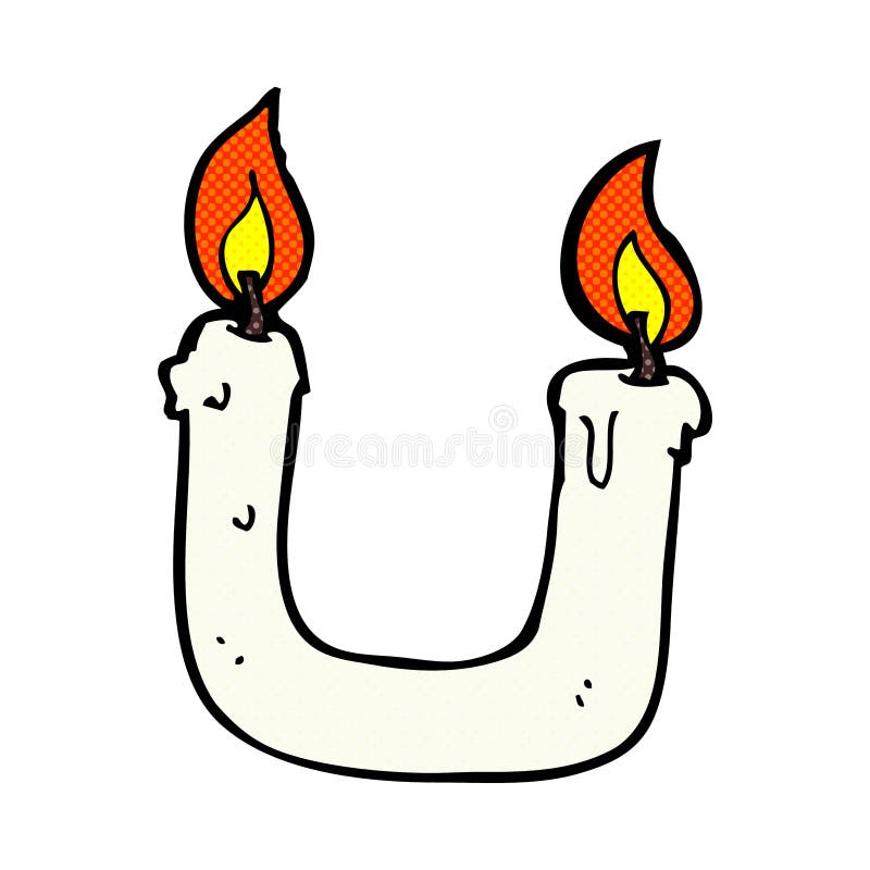 burning the candle at both ends comic cartoon