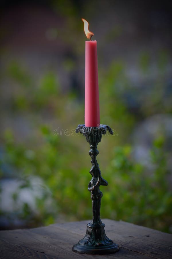 Flame of candle stock photo. Image of christmas, dark 47611018