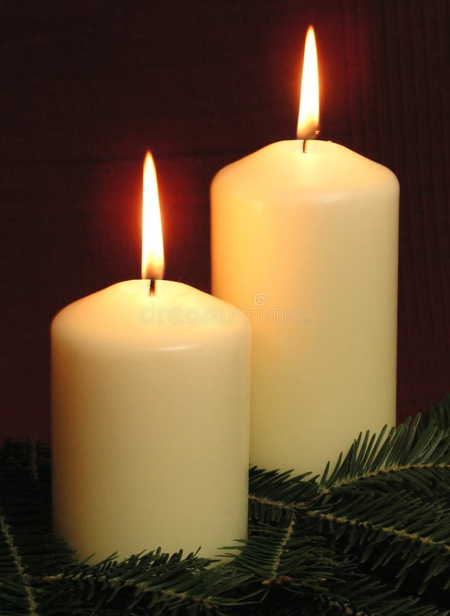 Burning Candles stock photos