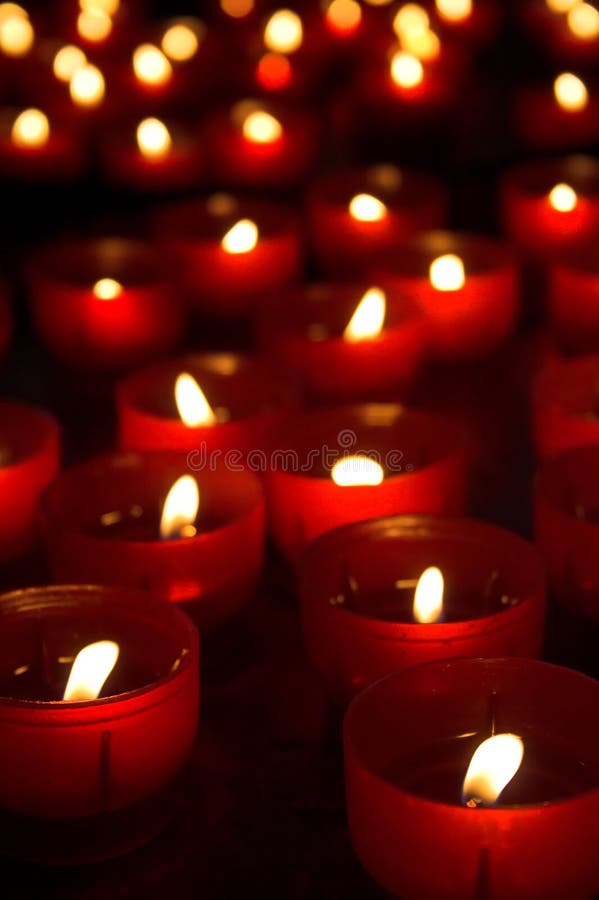 Burning candles royalty free stock images