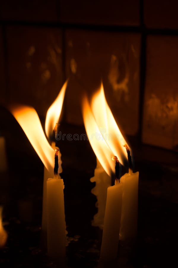 179 Burning Candles Give Light Dark Stock Photos Free & RoyaltyFree