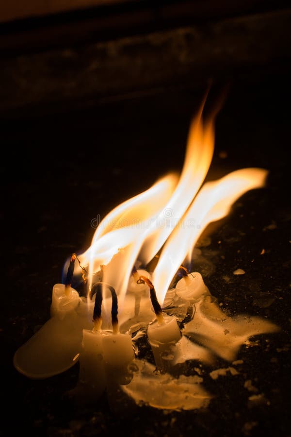 179 Burning Candles Give Light Dark Stock Photos Free & RoyaltyFree