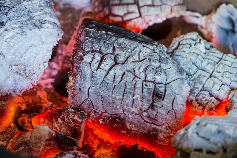 Burning charcoal texture stock image. Image of coal, temperature 31183987