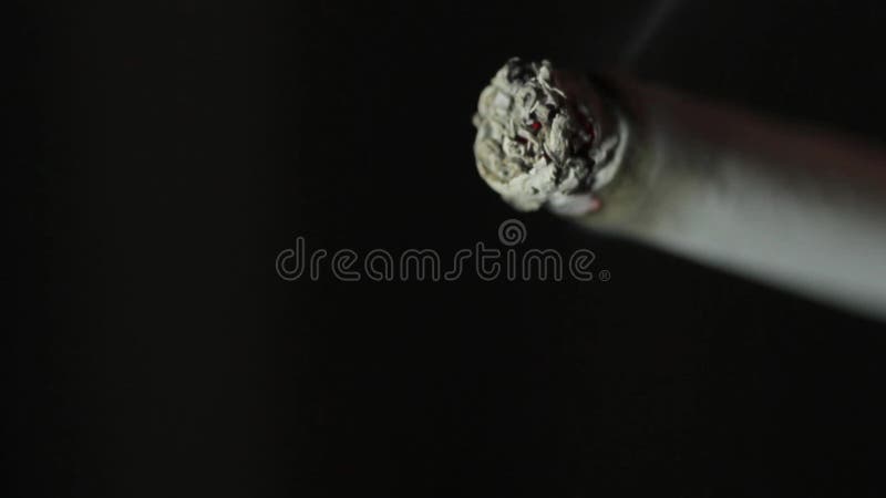 Close Up Of A Cigarette - Stock Video