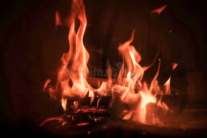 Burning Fire with Red, Orange and Yellow Flames Background. Arson, Fire  Safety and Danger Theme. Camp Fire in the Night Stock Photo - Image of  background, flammable: 217242228