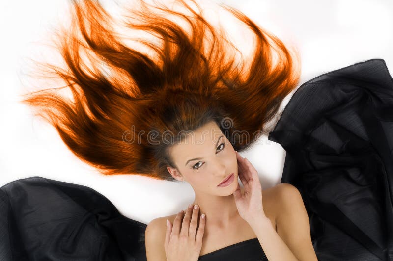 Burning Hair Royalty Free Stock Photo Image 6361215