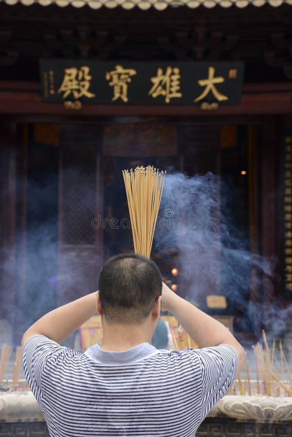 Burning incense editorial photography. Image of tradition 43167857