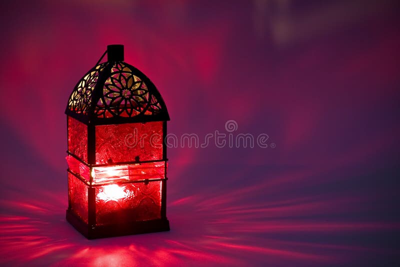 Burning lantern