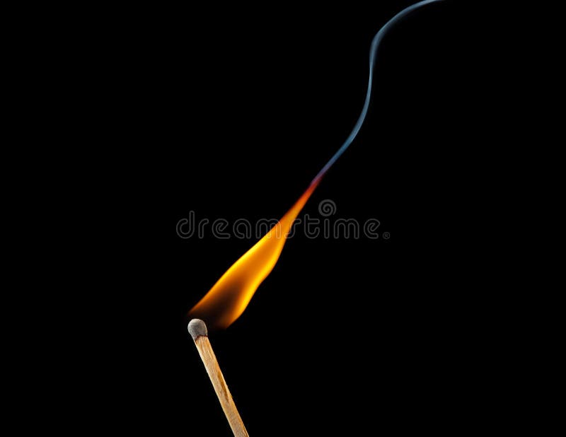 Burning match stock photo. Image of fire, trail, blaze 22657722