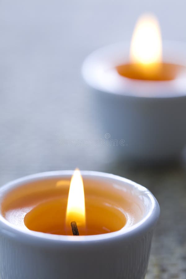 Burning scented candles stock image. Image of burning 11155287