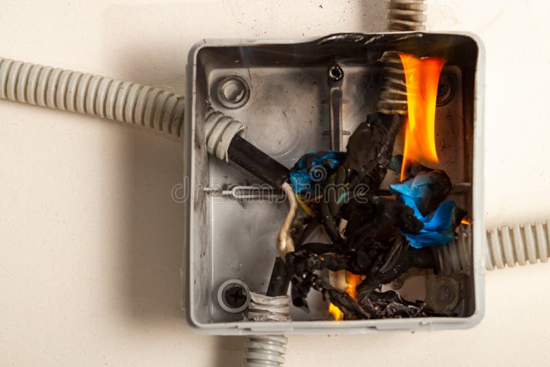 Burning Wires in the Electrical Panel, Poorquality Electrical Wiring