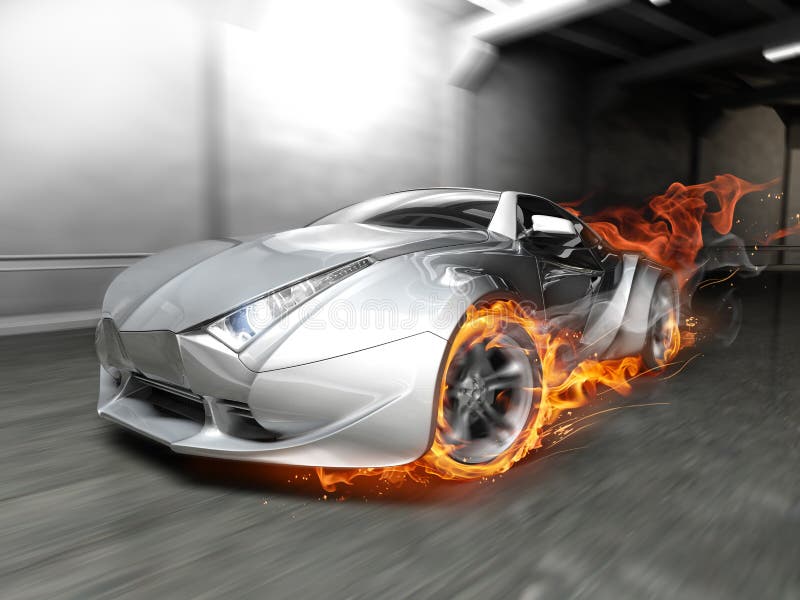 Burnout royalty free illustration Burnout royalty free illustration