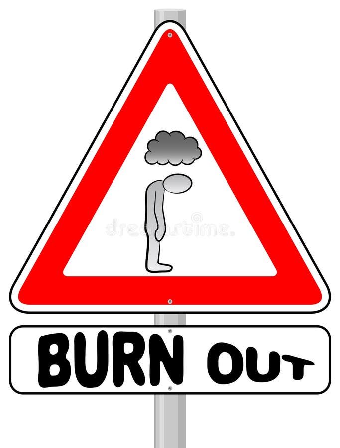 Burnout warning sign