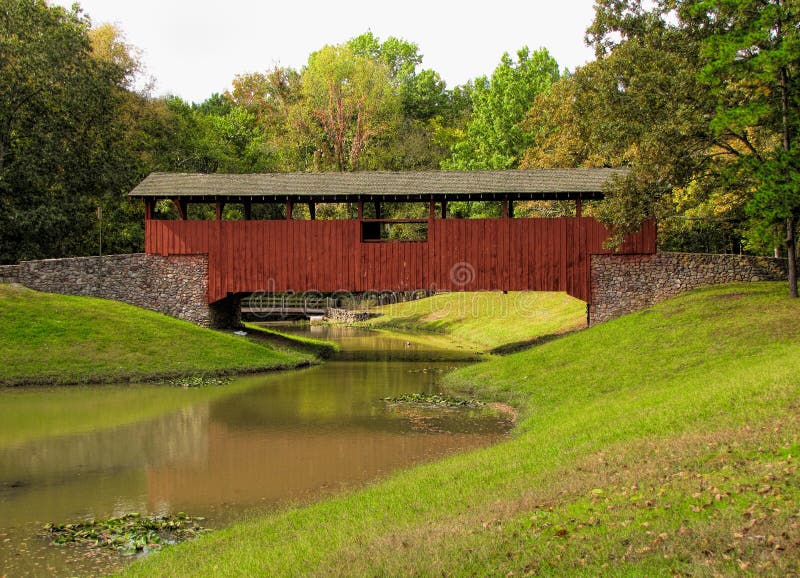 Burns Park Covered Bridge 1