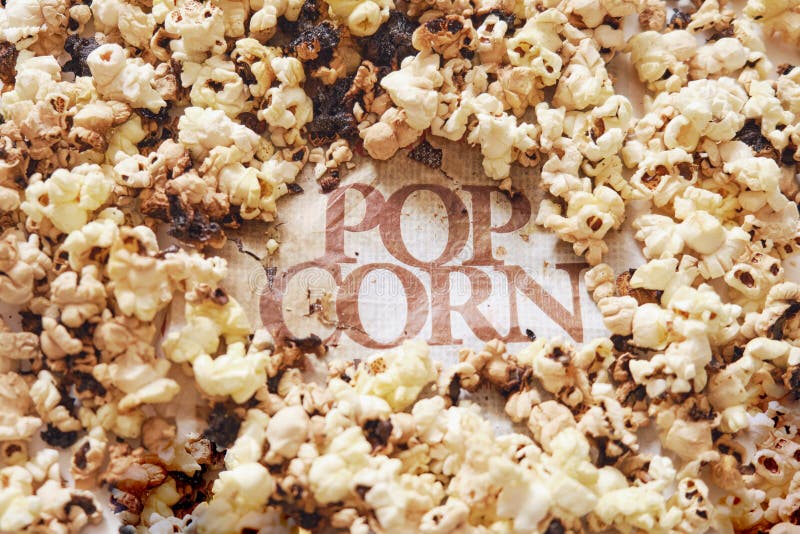 Burnt popcorn kernel stock photo. Image of crust, kernel 193149838