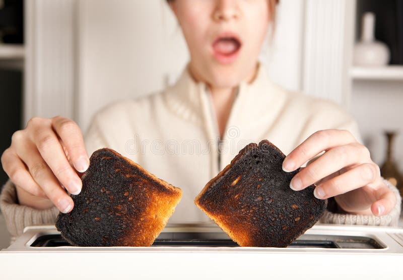 Burnt toast