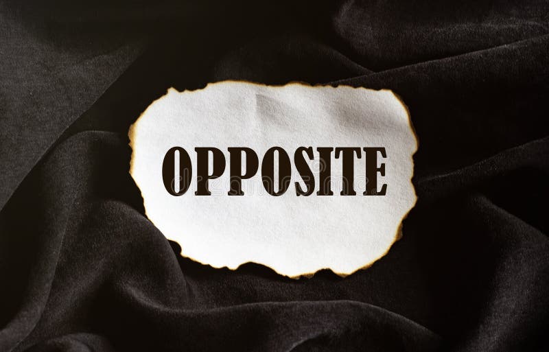 Burnt White Piece of Paper with Text Pre Order on a Black Fabric