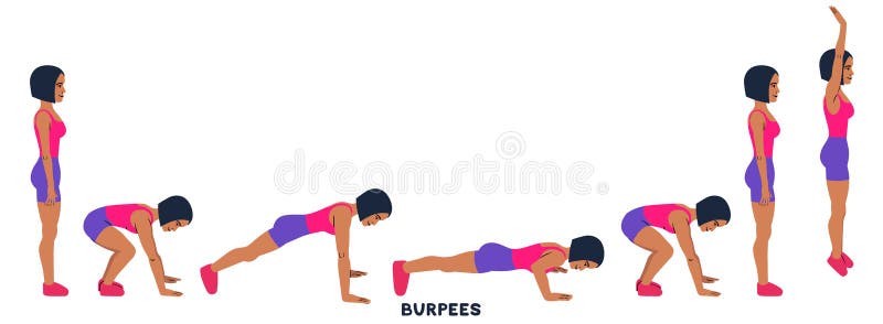 Burpee Stock Illustrations – 59 Burpee Stock Illustrations, Vectors &  Clipart - Dreamstime